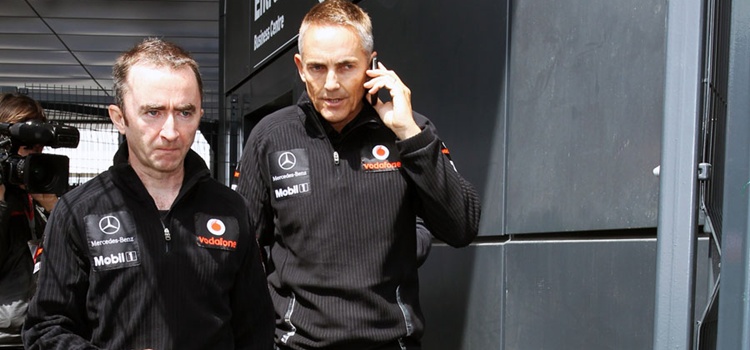 Paddy Lowe y Martin Whitmarsh