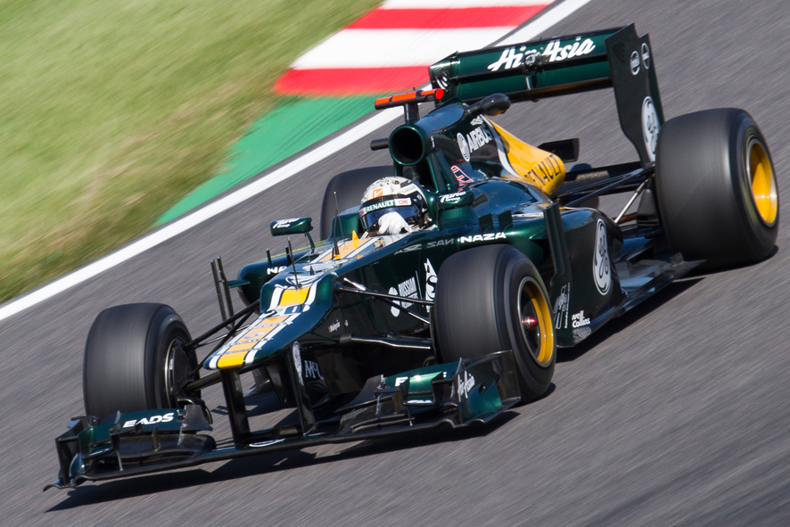 Giedo_van_der_Garde durante los libres del GP de Japon