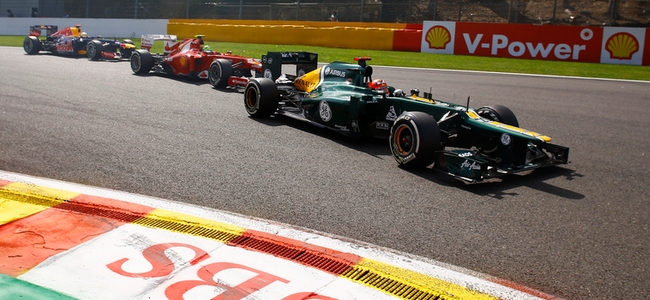 Heikki Kovalainen, GP de Bélgica, 2012