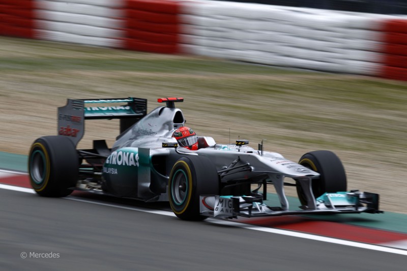 Michael Schumacher en Nurburgring 2011