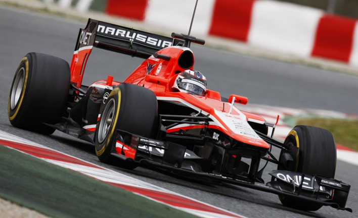 Chilton. 1º Test Barcelona 2013