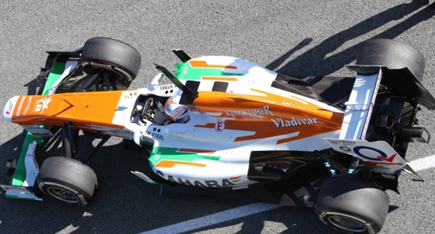 Di Resta. Test Jerez 2013