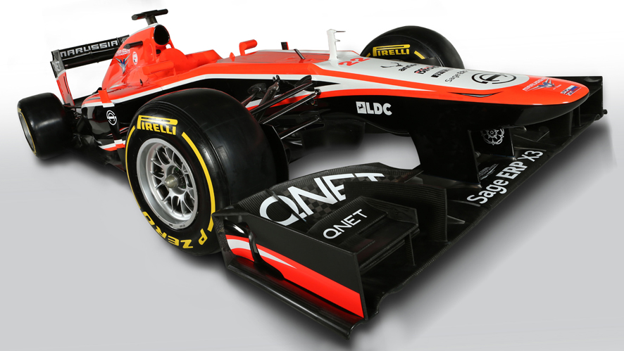 El  Marussia MR02 a