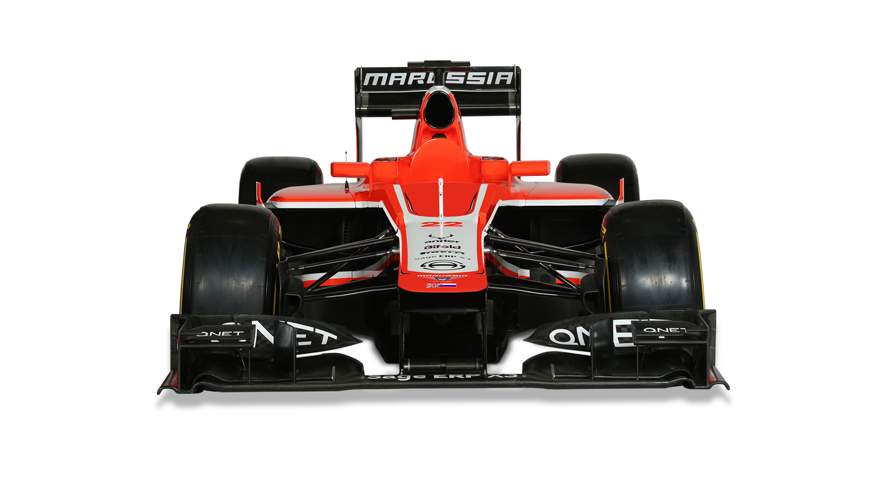 El  Marussia MR02 c