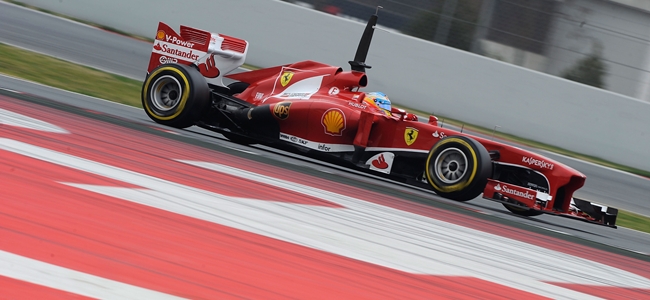 Fernando Alonso, Test Barcelona 2013