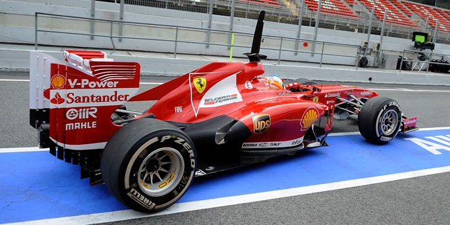 Fernando Alonso, pretemporada 2013, Barcelona