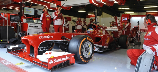 Fernando Alonso, pretemporada 2013, Barcelona