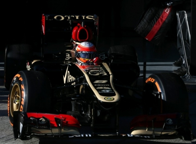 Grosjean. Test Jerez 2013