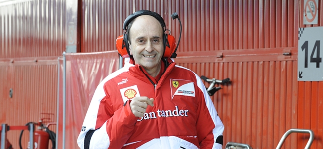 Luca Marmorini. Ferrari, Barcelona 2013