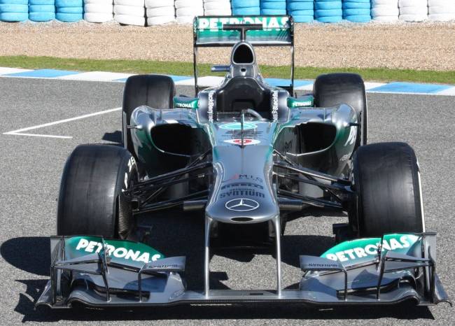 Launch Mercedes W04, 2013