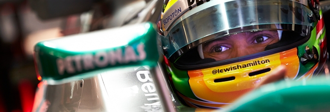 Lewis Hamilton, Barcelona 2013, Mercedes