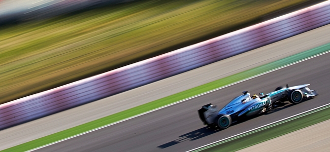Lewis Hamilton, Barcelona 2013 test
