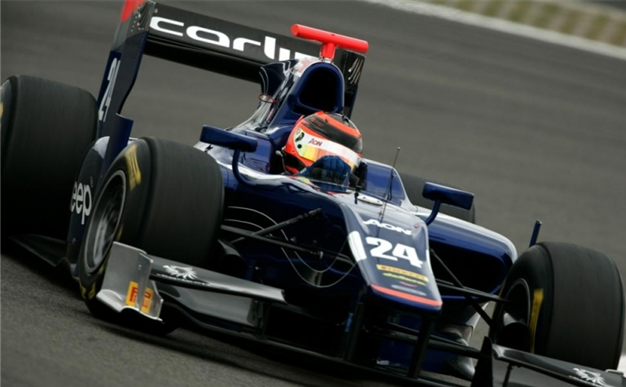 M. Chilton con Carlin Motorsport. GP2, Alemania 2011