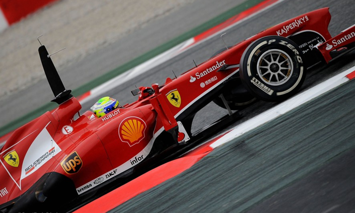 Massa. 1º Test Barcelona 2013