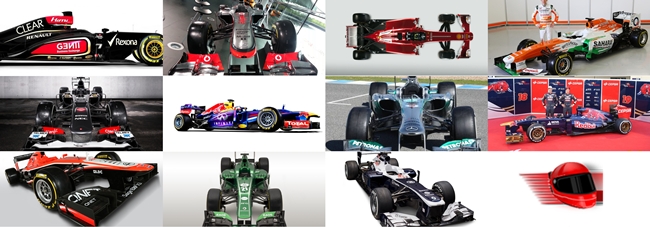 Presentaciones F1 2013