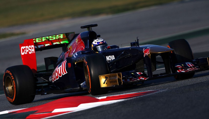 Ricciardo. 1º Test Barcelona 2013