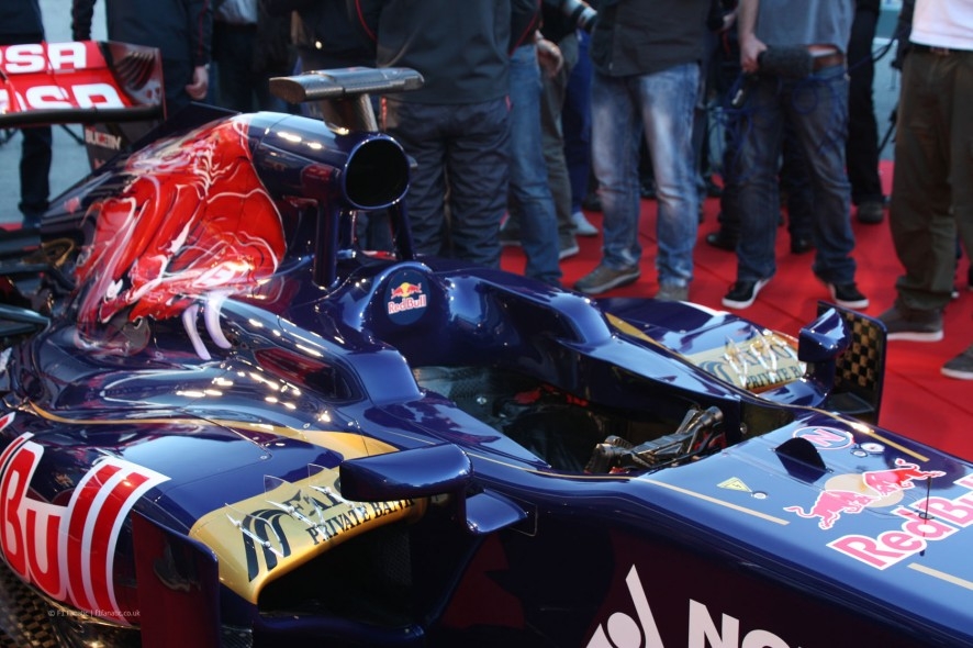 Toro Rosso STR8 2013, Launch Jerez