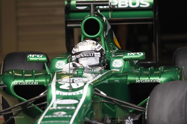 Van der Garde. 1º Test Barcelona 2013