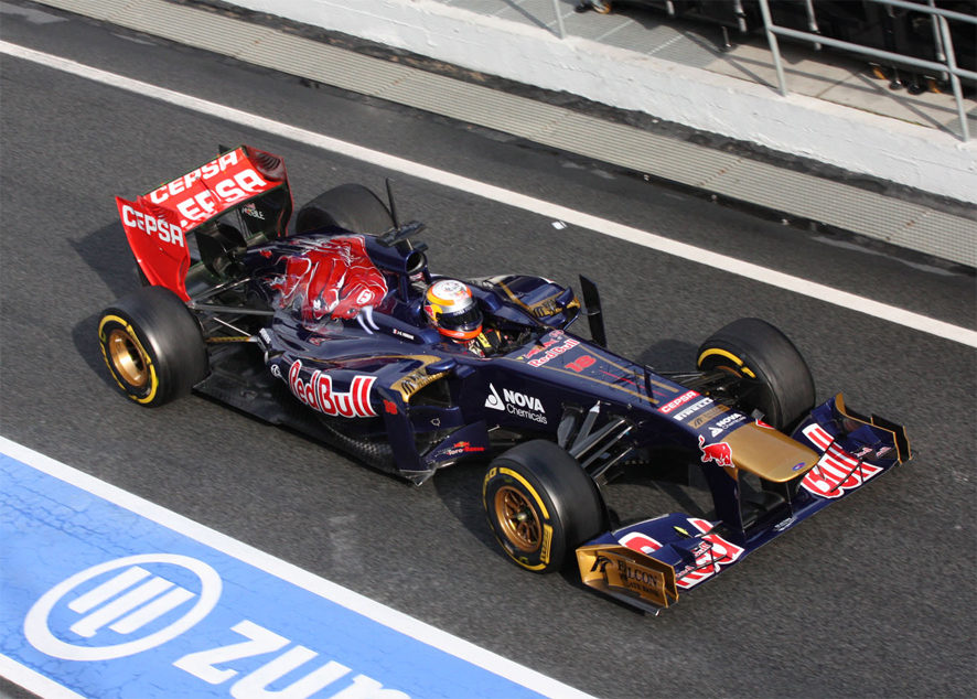 Vergne test Montmelo