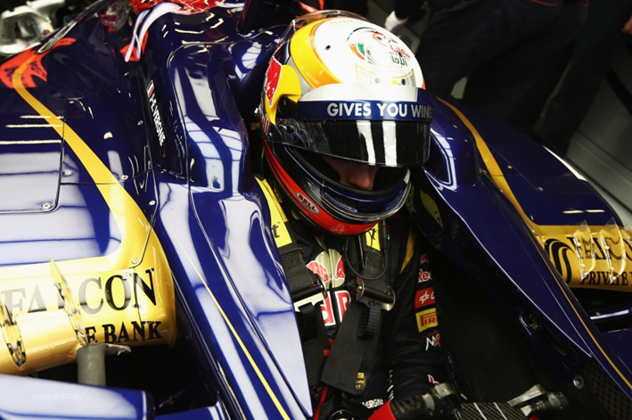 Vergne. 1º Test Barcelona 2013