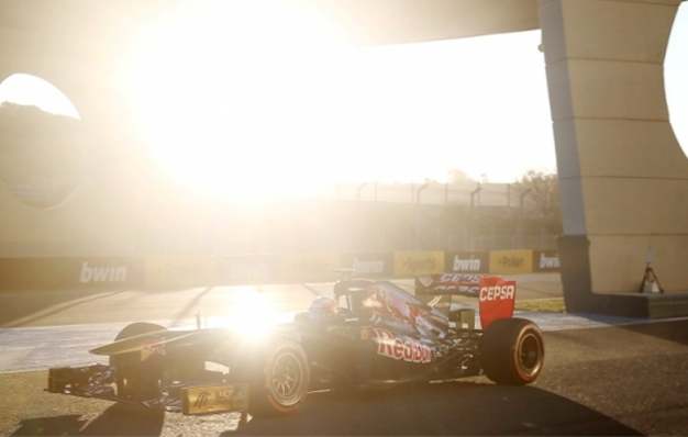 Vergne. Test Jerez 2013.