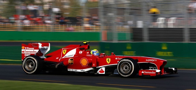 Felipe Massa durante el GP de Australia 2013