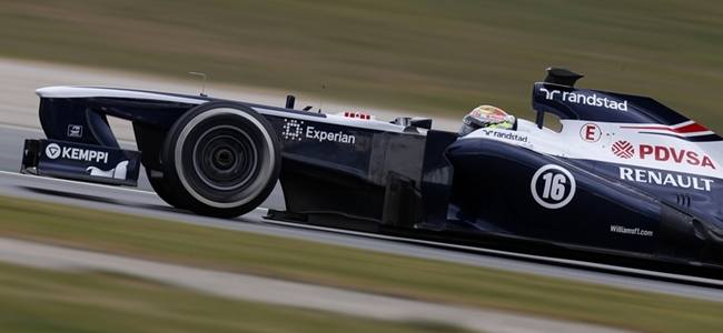 BARCELONA TEST 2013, Williams, Pastor Maldonado