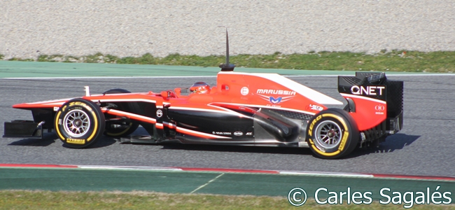 Jules Bianchi, Tesst barcelona 2013