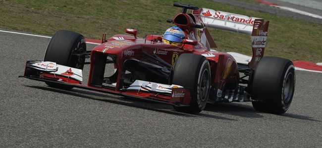 Fernando Alonso, Libres 3 China 2013