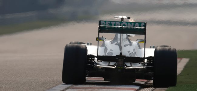 Mercedes, Libres 3 GP de China 2013