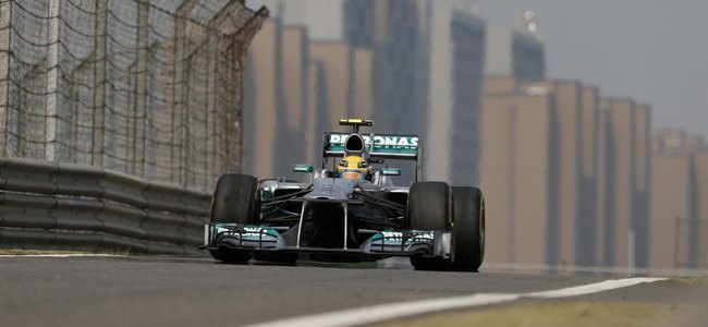 Lewis Hamilton, Mercedes, GP China 2013