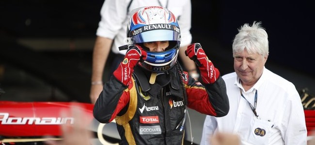 Romain Grosjean, Lotus, GP Baréin 2013