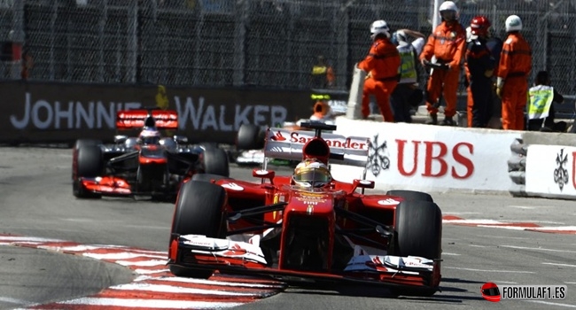 Fernando Alonso en Mónaco 2013