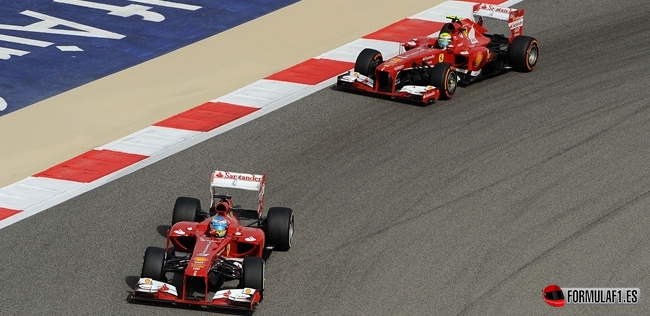 Fernando Alonso, Felipe Massa, Baréin 2013