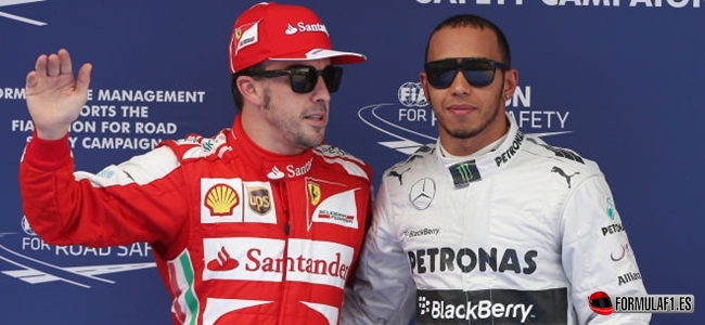 Fernando Alonso, Lewis Hamilton