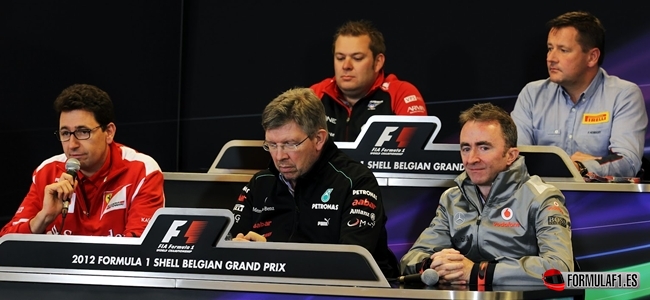 Paddy Lowe, Ross Brawn, Formula 1