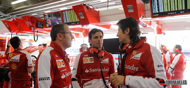 Stefano Domenicali, Ferrari 2013, Pedro de la Rosa