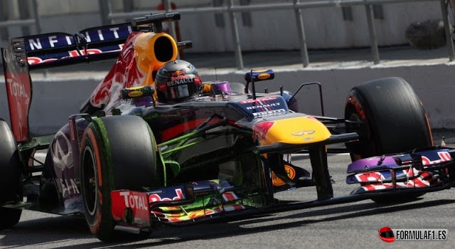 Red Bull RB9 en Montmeló 2013