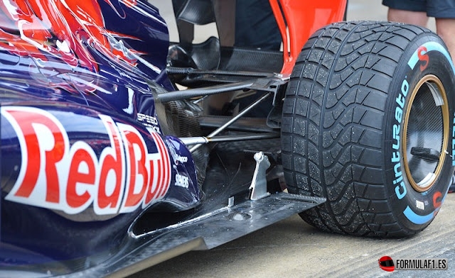 Escapes del Toro Rosso en Barcelona 2013