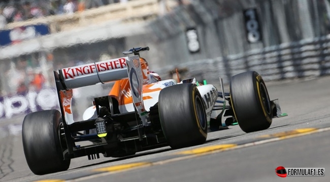 Paul di Resta en Mónaco 2013