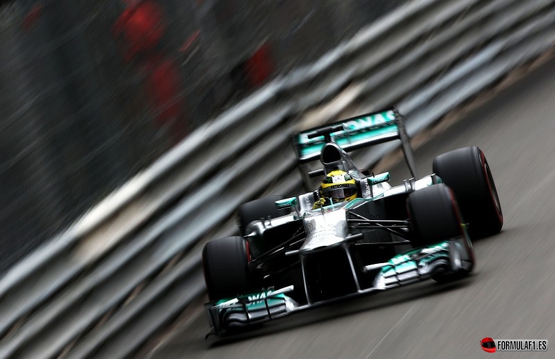 Nico Rosberg en Mónaco 2013