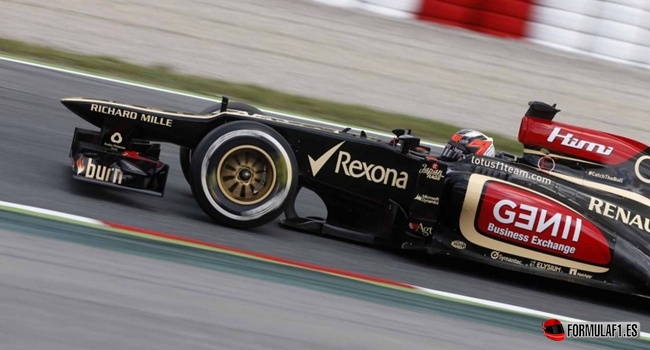 Kimi Raikkonen en Barcelona 2013