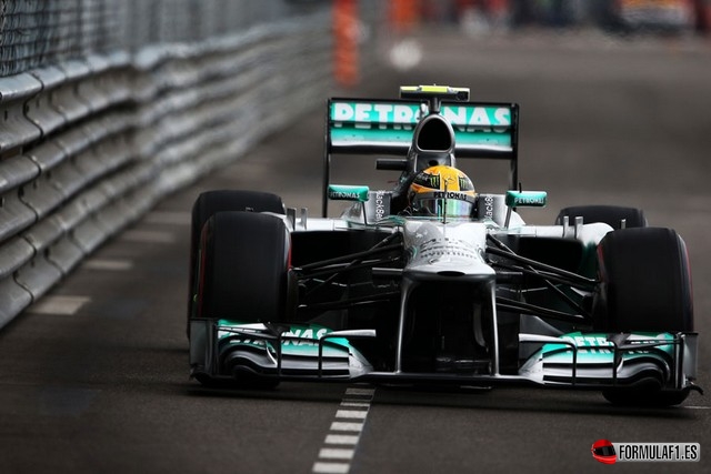 Nico Rosberg en Mónaco 2013