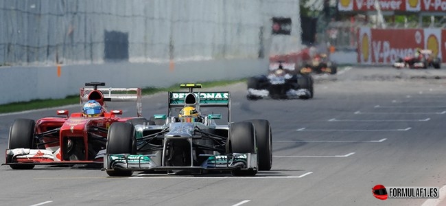 Alonso, Hamilton, canada 2013