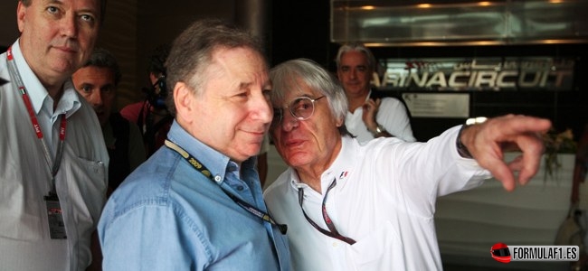 Jean Todt, Bernie Ecclestone 