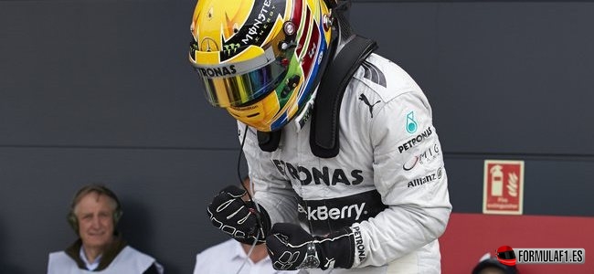 Lewis Hamilton, Mercedes, GP Gran Bretaña 2013