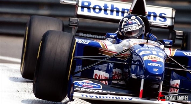 Damon Hill en Mónaco 1996