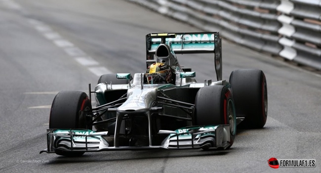 Lewis Hamilton en Mónaco 2013