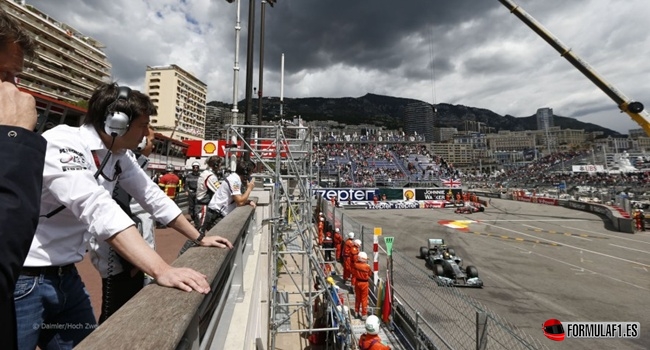 Lewis Hamilton en Mónaco 2013