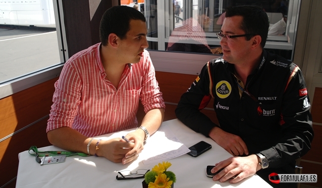 Entrevista Eric Boulllier, Lotus, Oscar Albo